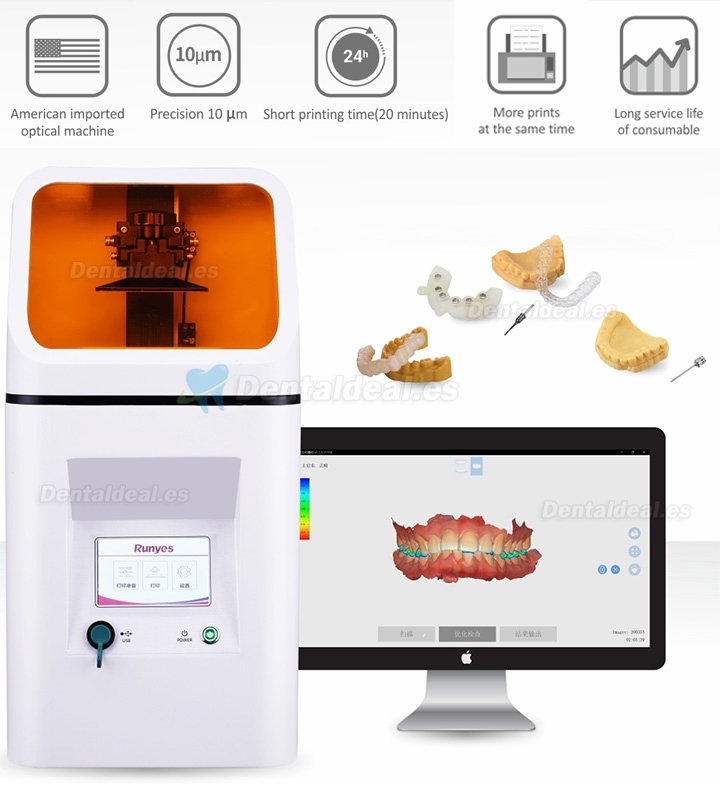 Runyes Dental 3D Printer DLP Digital Light Procession Printer